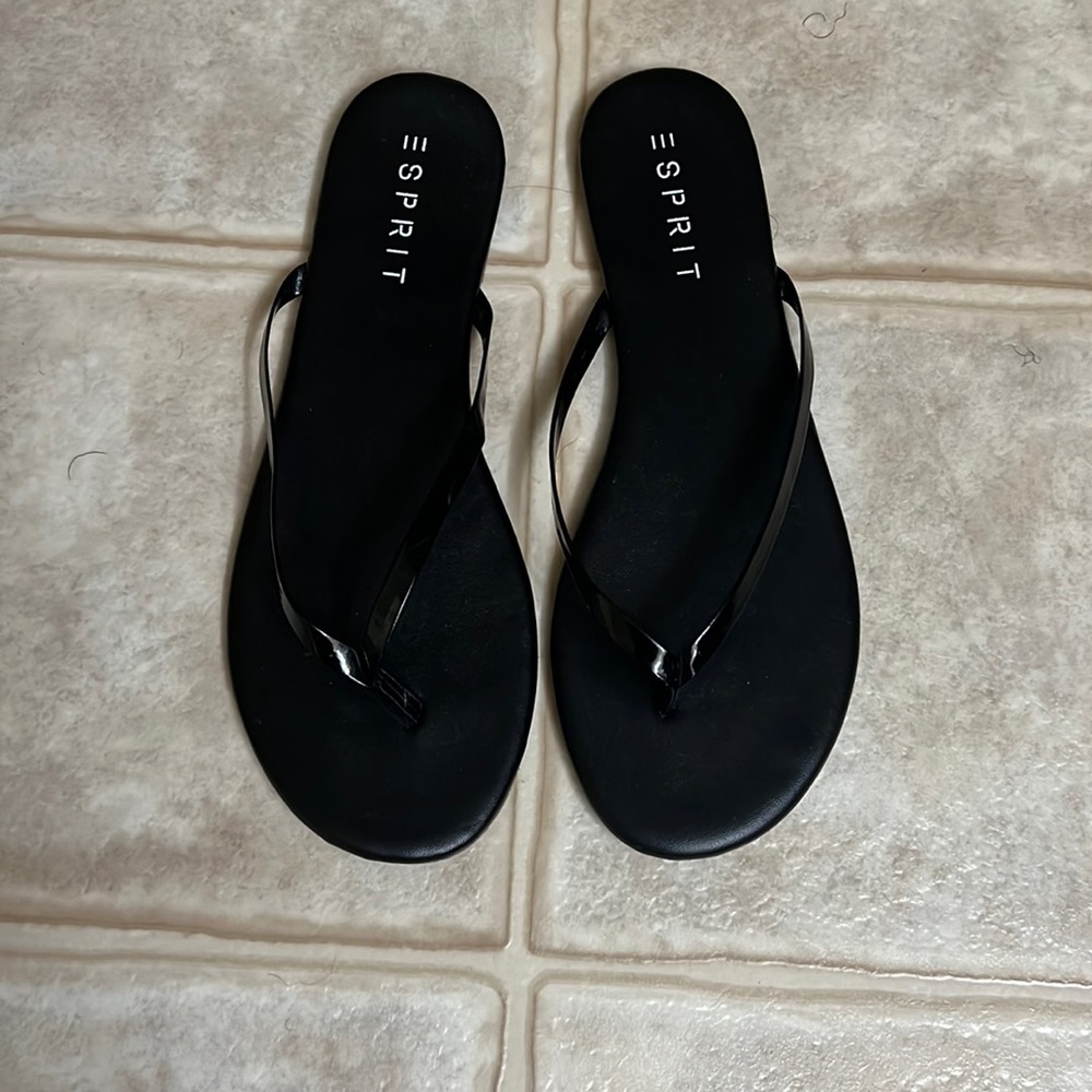 Esprit flip flop black size 10M